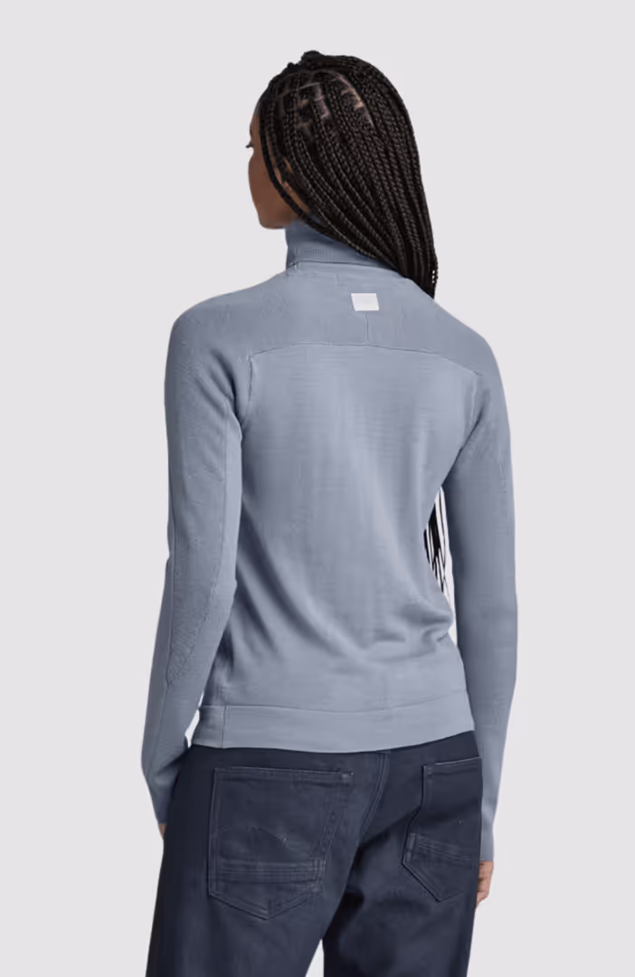 Core slim turtle knit wmn