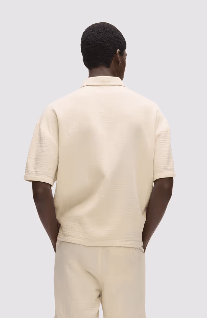 KLJ Ss Crinkled Shirt