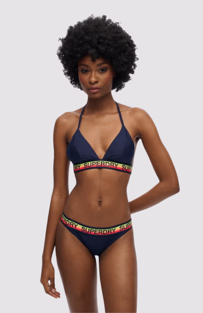 Logo Triangle Bikini Top