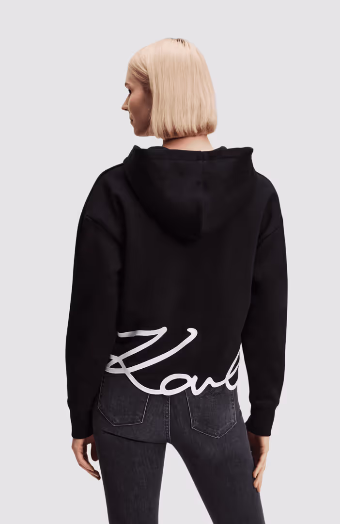 Hem Signature Zip Up Hoodie