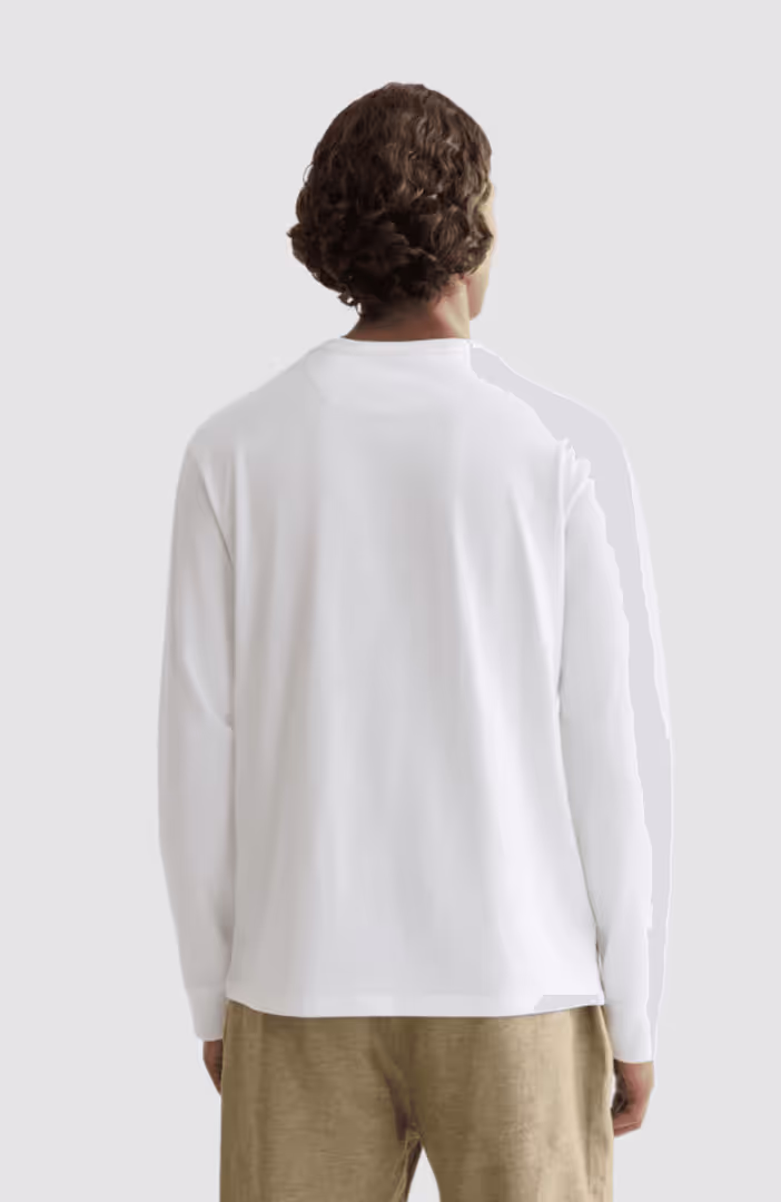 Chest logo regular-fit  long-sleeved T-shirt