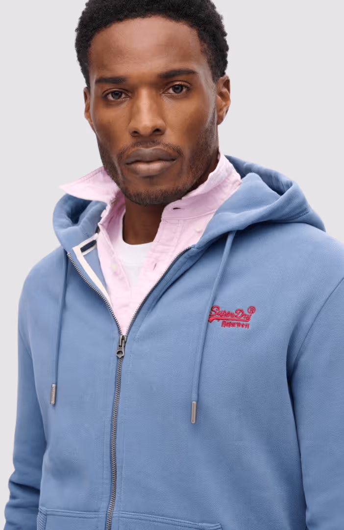 Essential Logo Zip Hoodie