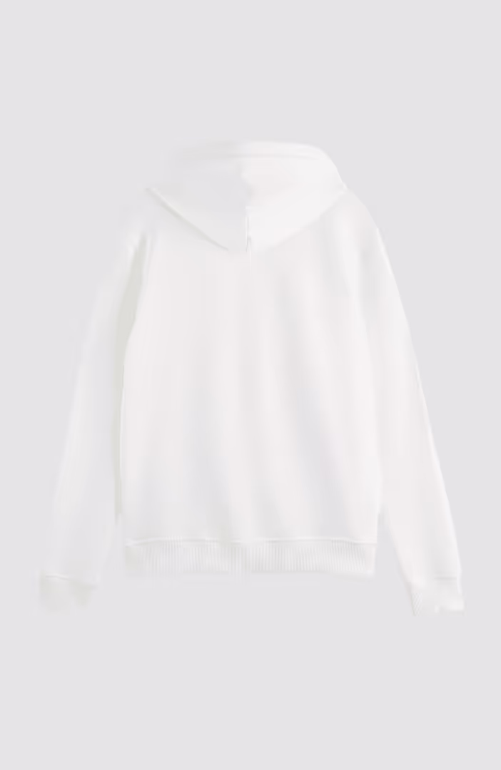 Essential Logo Badge Zip-Through Hoodie