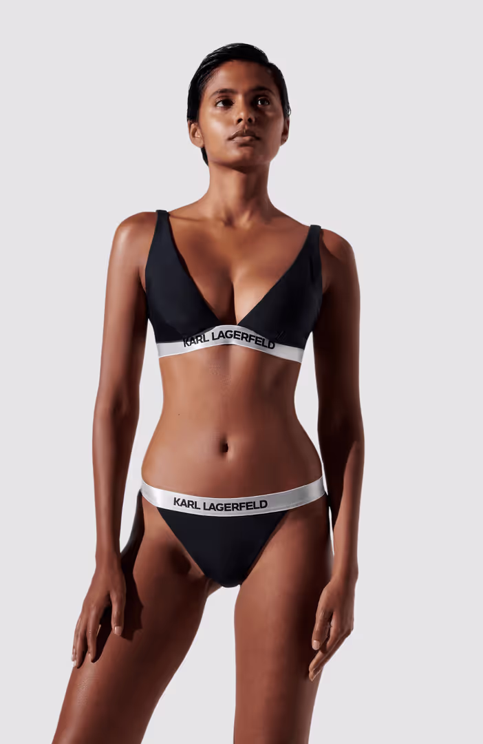 Logo Bikini Bottom W/ Elastic
