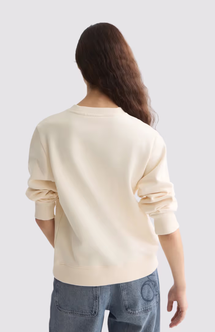 Chest artwork regular-fit sweatshirt