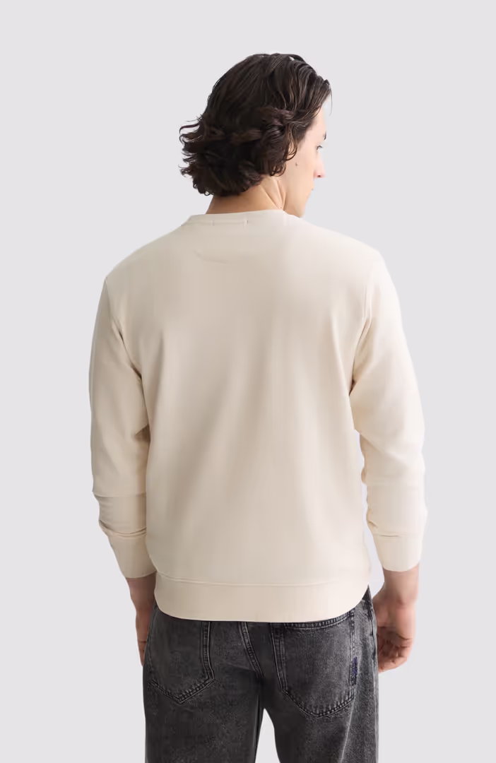 Left Chest Artwork Regular-Fit Sweatshirt