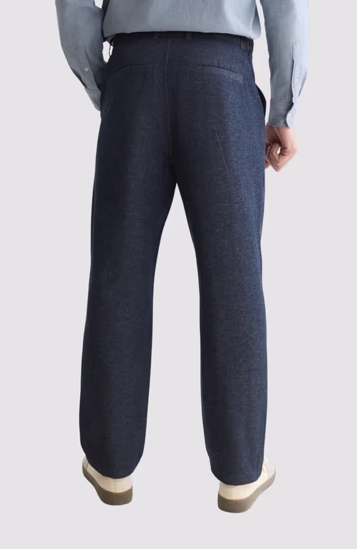 Harper Cotton-Linen Tapered Fit Chino