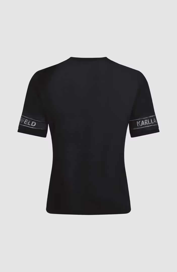 Lightweight Logo Knit Top