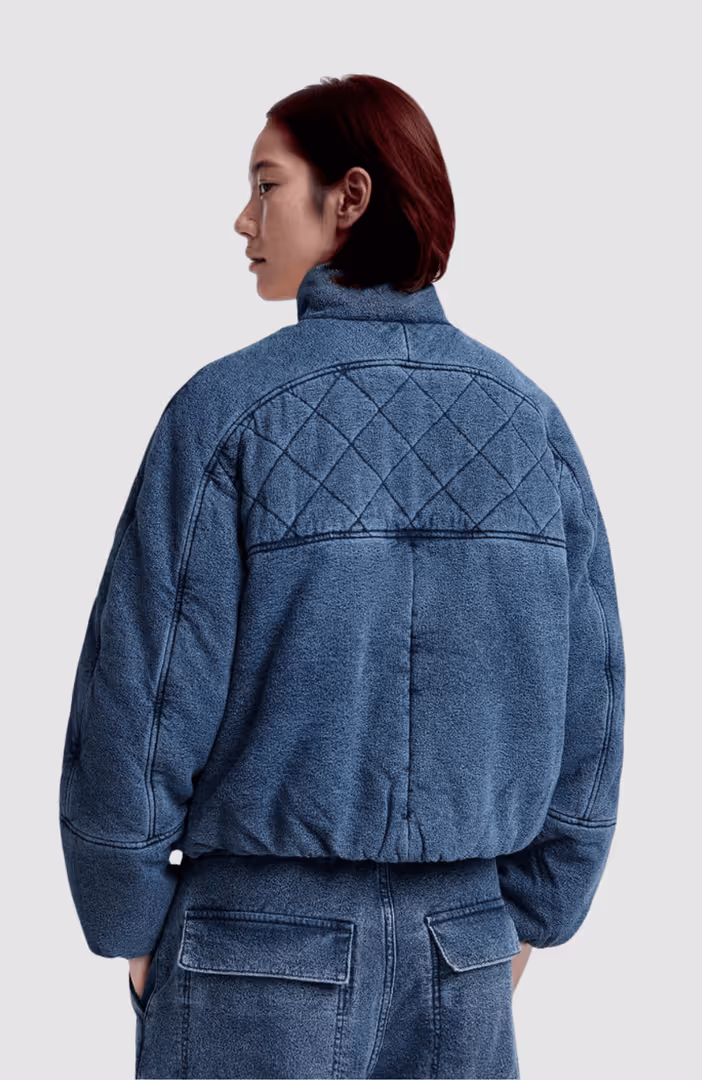 Padded Cocoon bomber wmn