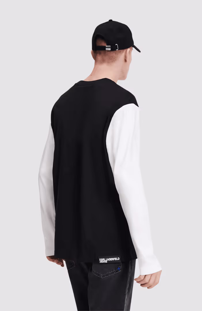 KLJ Relaxed Lslv Logo Tee