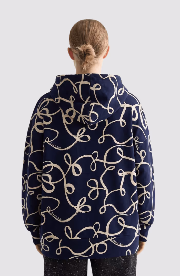 All over printed hoodie