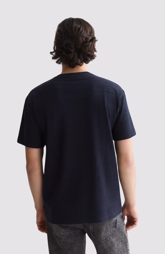 Textured Jacquard Relaxed-Fit T-Shirt