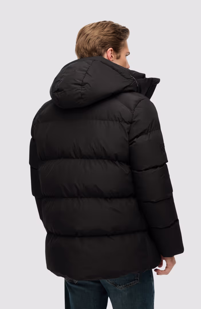 Hooded 5 Baffle Sports Puffer