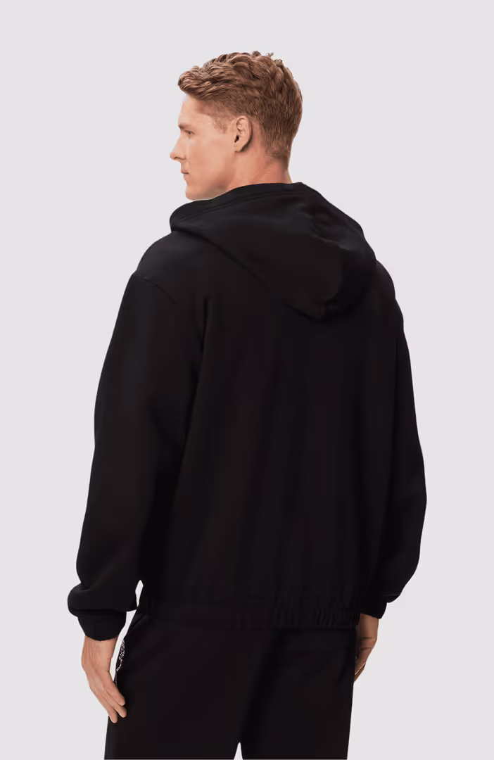 Klj Relaxed Zip-Up Hoodie