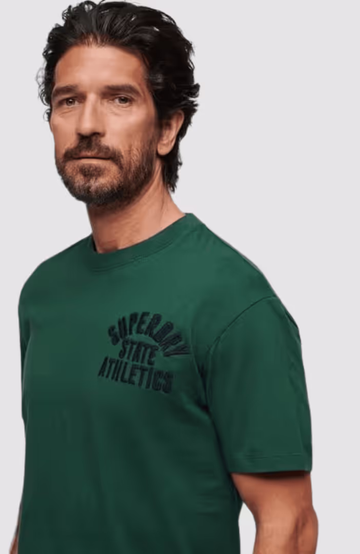 Emb Superstate Ath Logo Tee