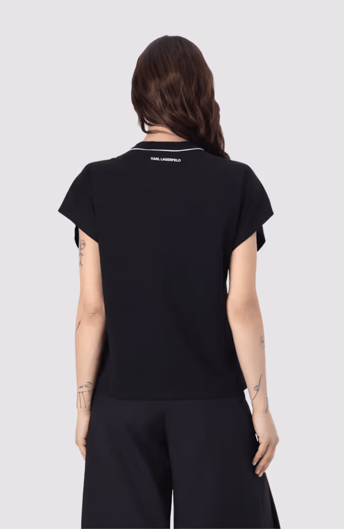 Logo Piping T-Shirt