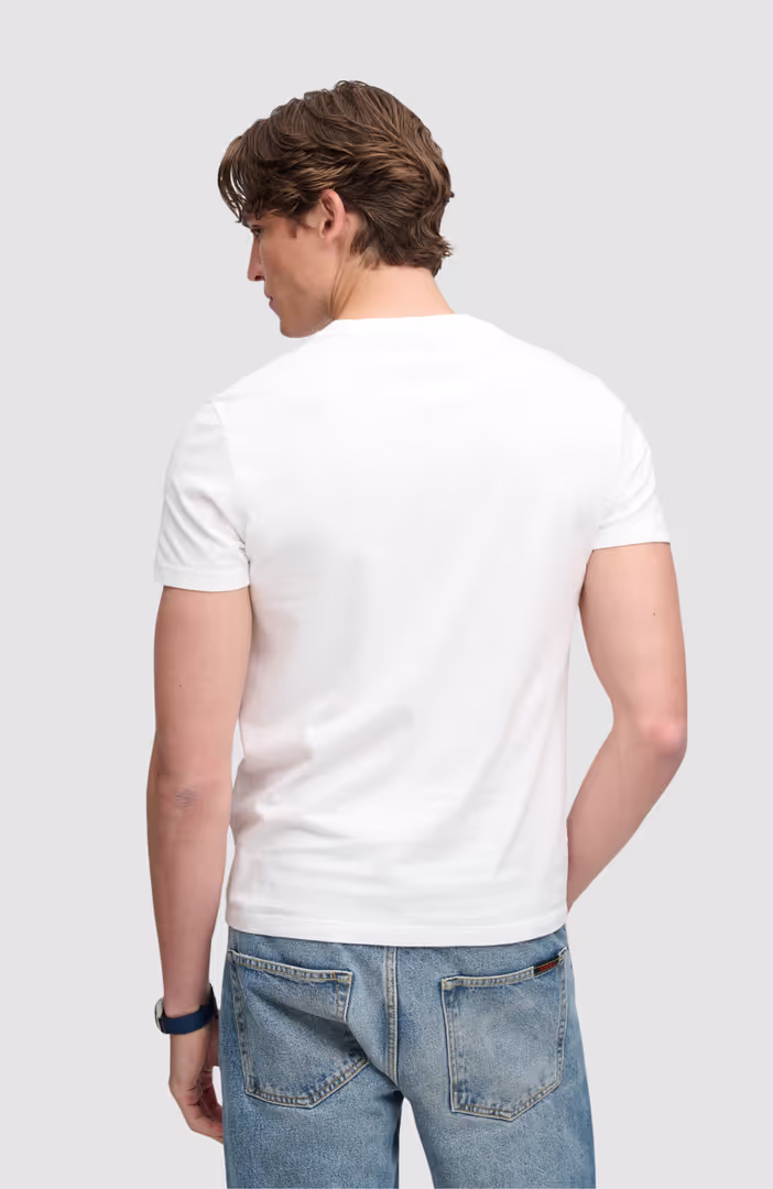 Essential Serif Logo Emb Tee