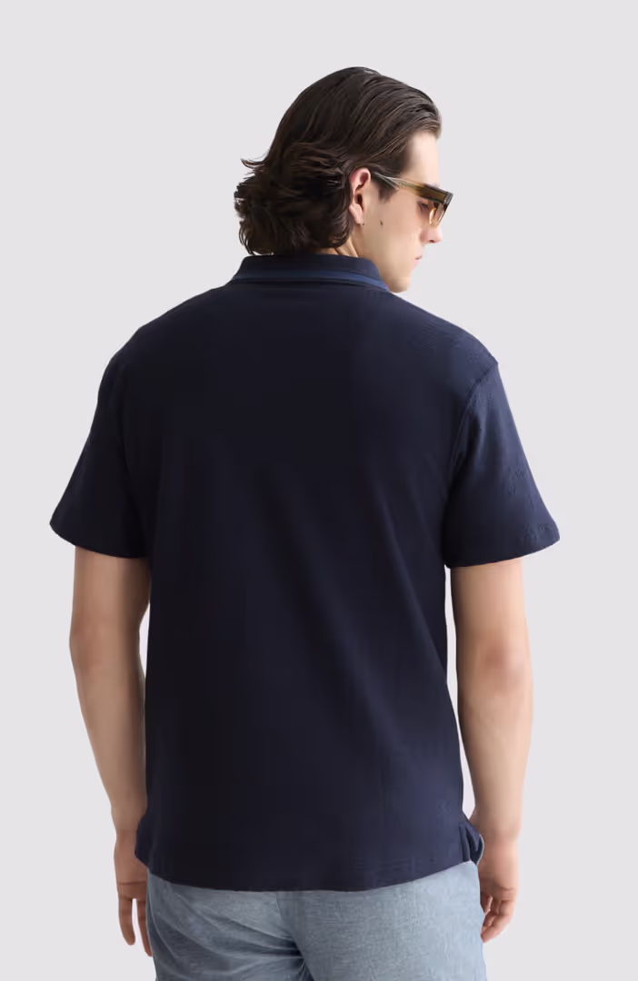 Structured Relaxed-Fit Polo