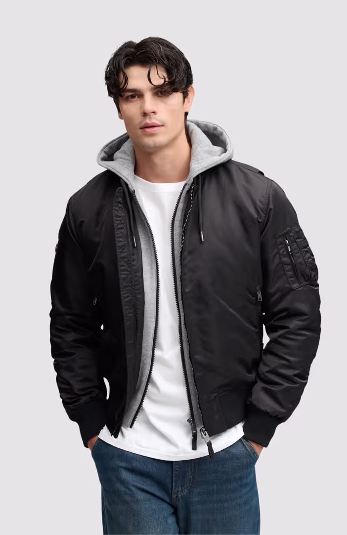 Hooded Ma1 Bomber Jkt