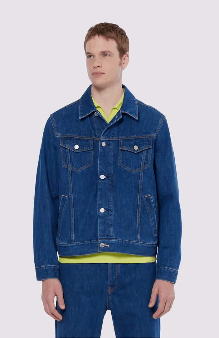 Denim Trucker Jacket  Imagine Blue