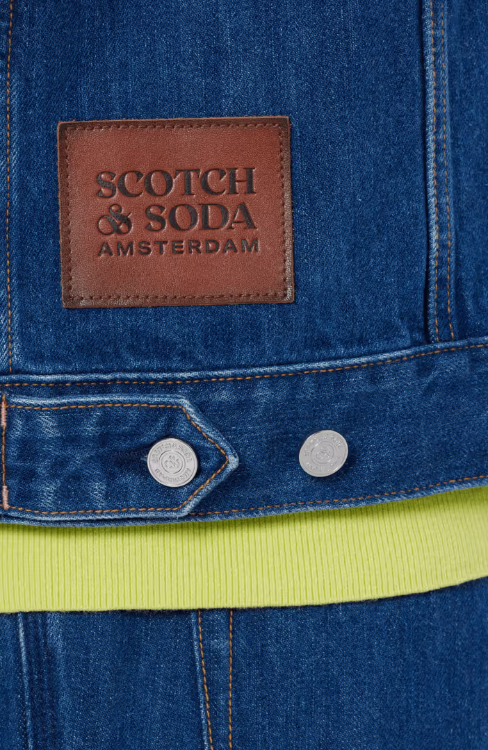 Denim Trucker Jacket  Imagine Blue