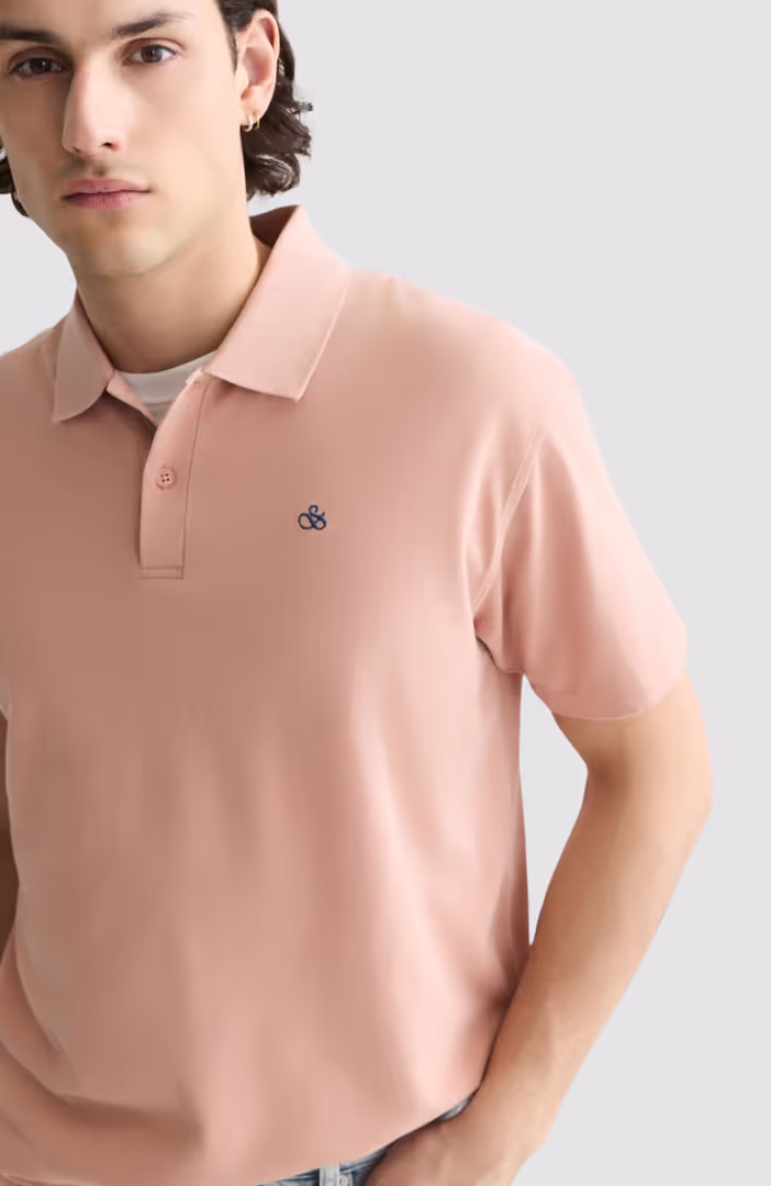 Pique Garment Dyed Relaxed-Fit Polo