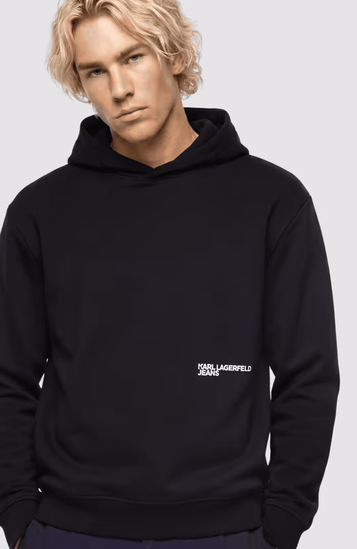 KLJ Reg Smoke Logo Hoodie