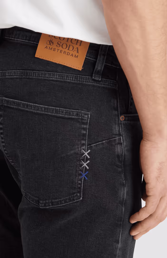 Core The Zee Straight Jeans   City Black