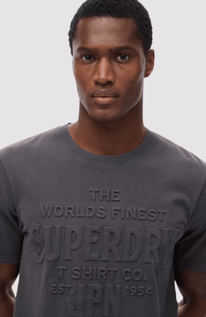 WORKWEAR EMBOSSED RELAXED TEE