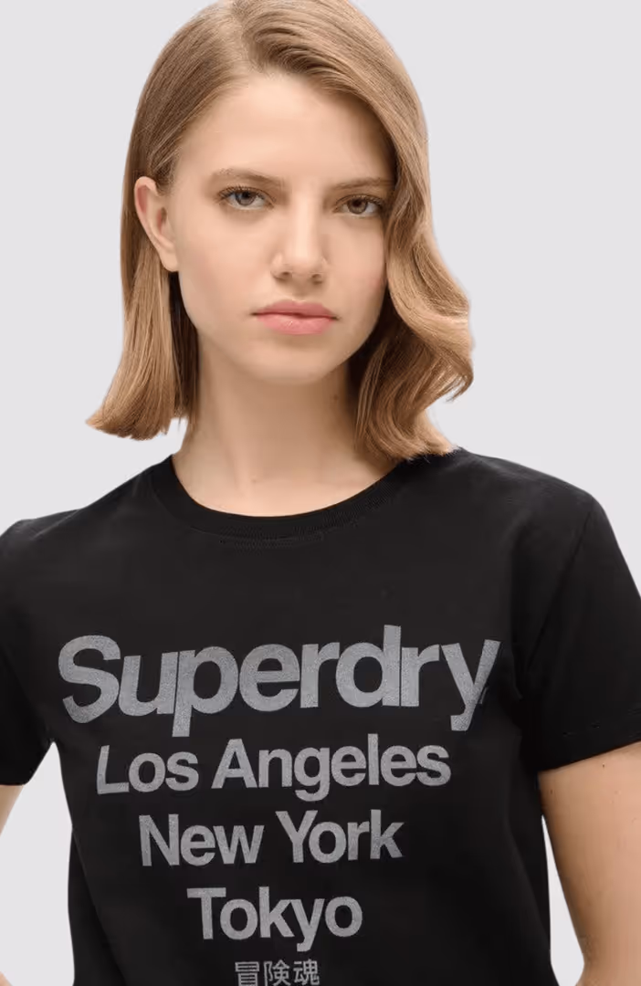 Core Logo City Fitted Tshirt