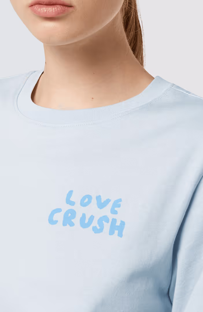 Chest artwork regular fit T-shirt