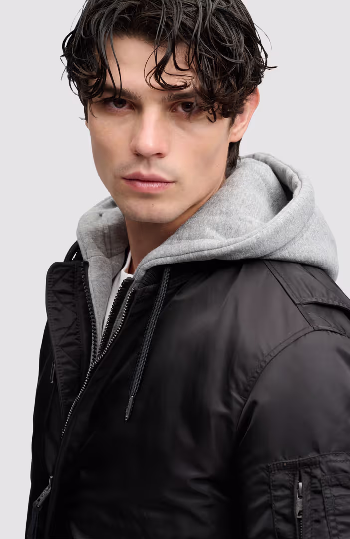 Hooded Ma1 Bomber Jkt