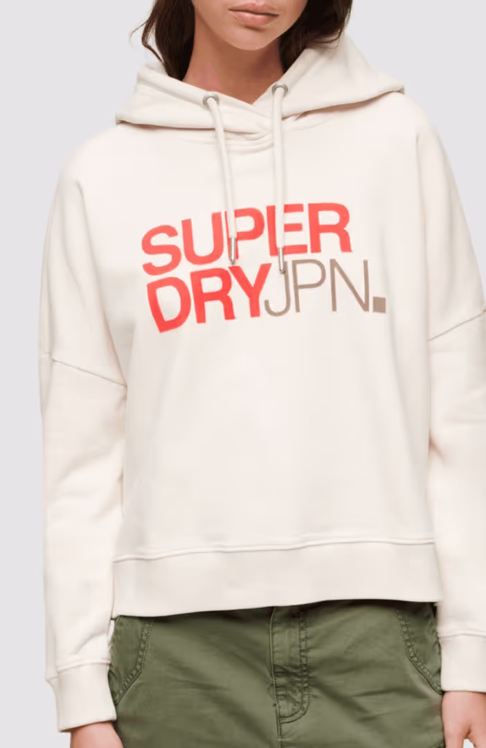 Sportswear Logo Boxy Hood