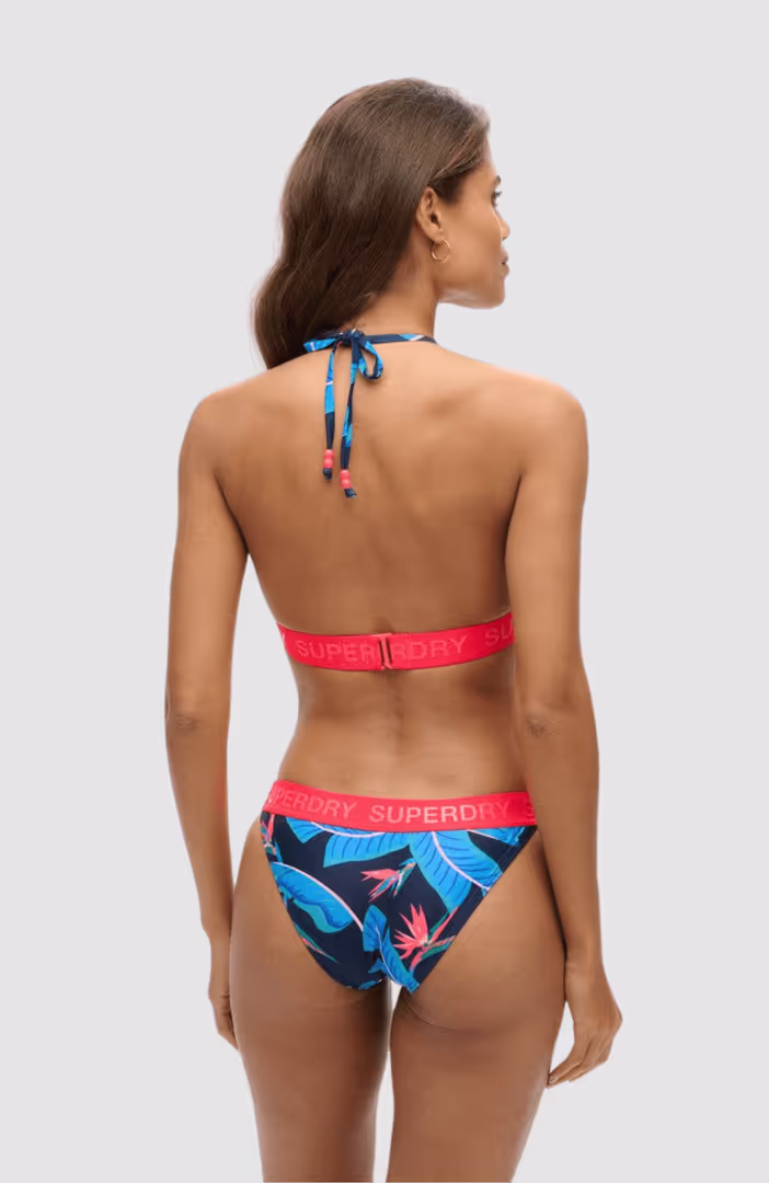 Logo Triangle Bikini Top