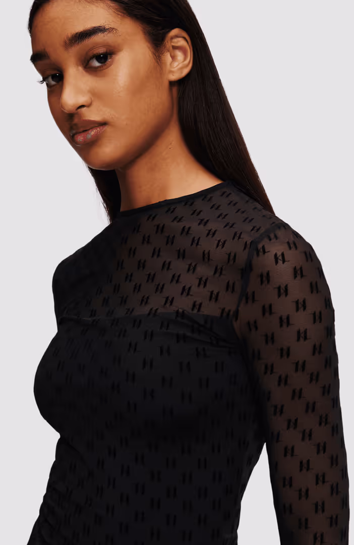 KL Mesh Lslv Top