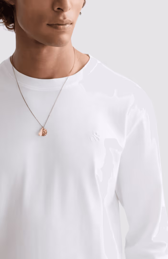 Chest logo regular-fit  long-sleeved T-shirt