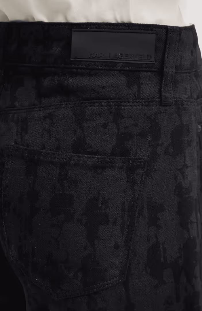 Aop Kameo Wide Leg Denim