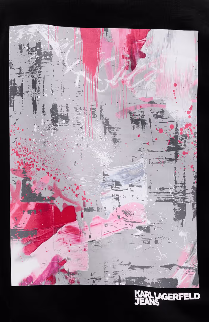 KLJ Reg Ss Logo Paint Tee