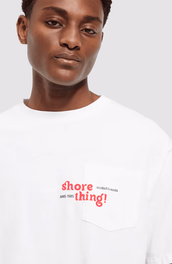 Artwork Pocket T-Shirt