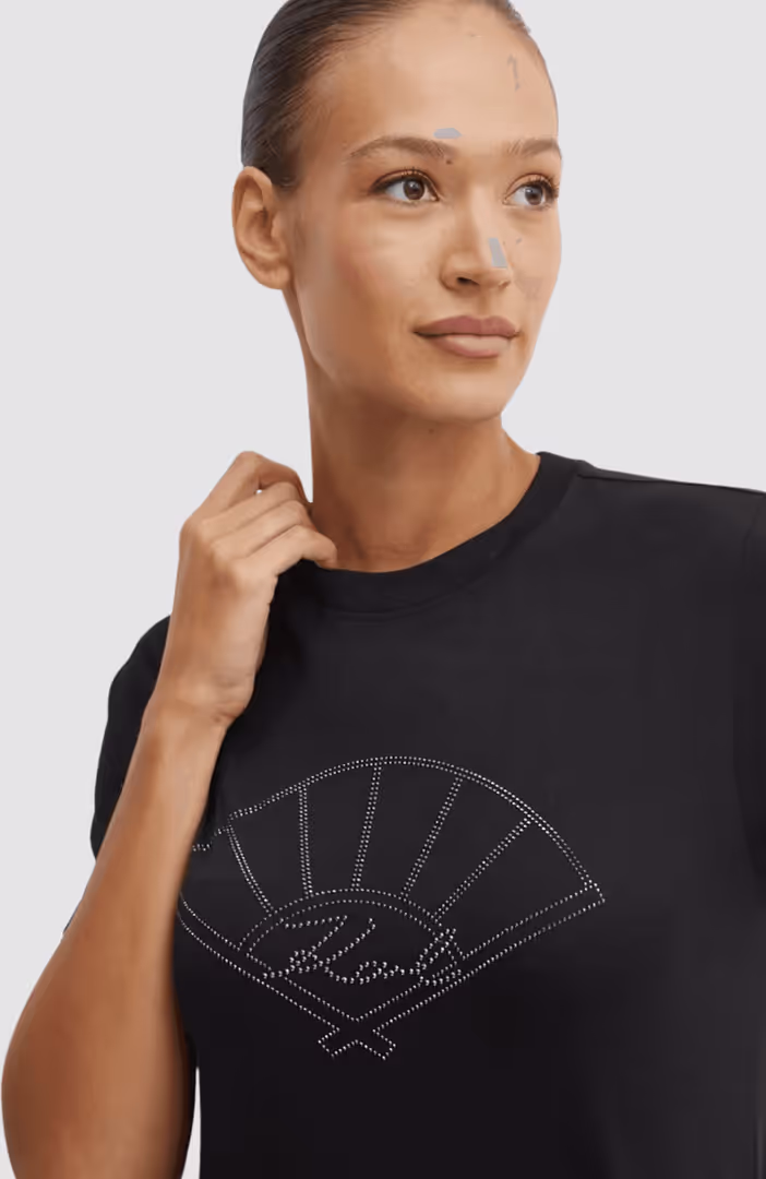 Fan Rhinestone T-Shirt