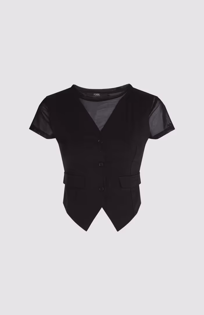Fabric Mix T-Shirt