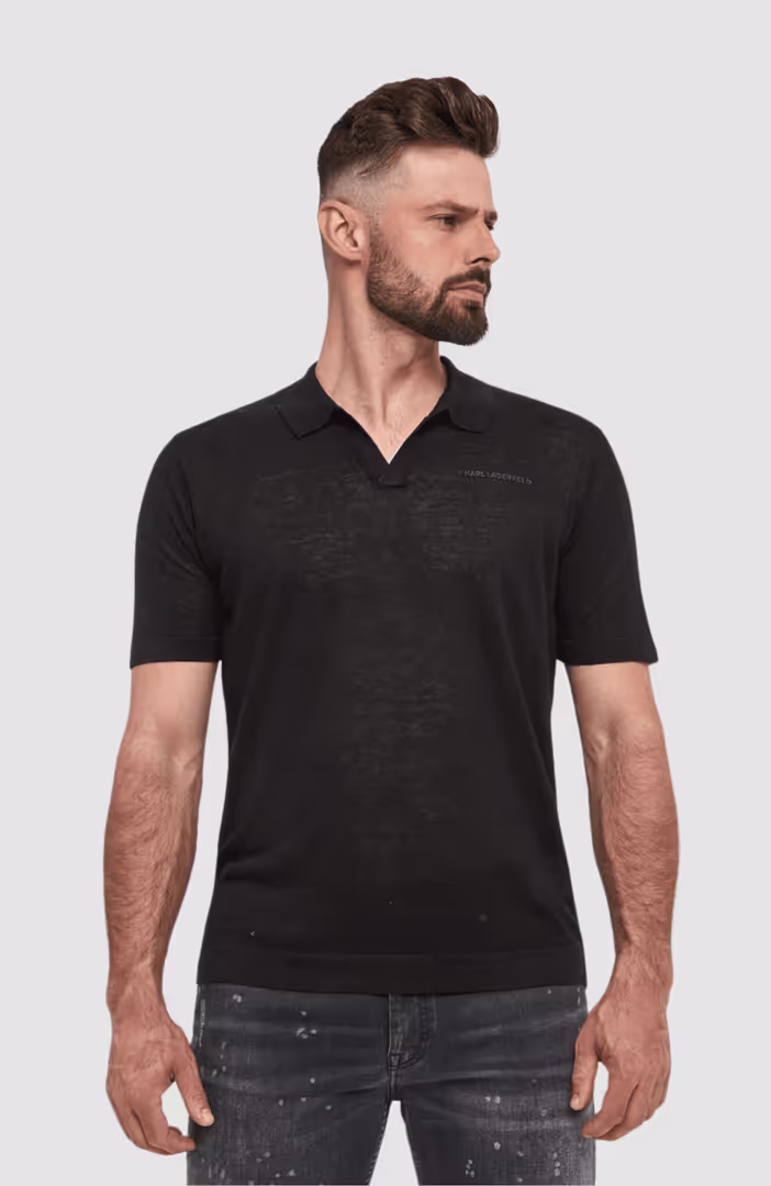 Knit Polo 1/2