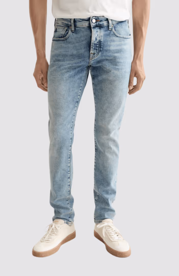 Core Ralston In Organic Cotton – Aqua Blue