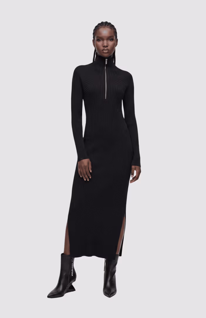 KLJ Zip Knit Dress