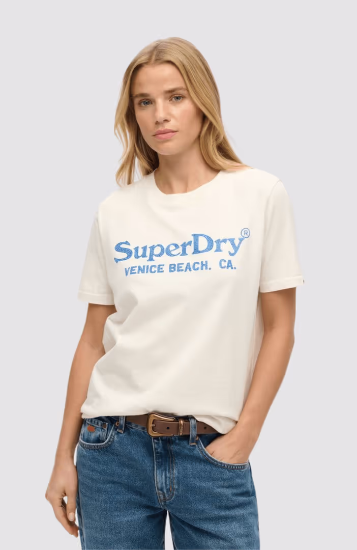 VENUE METALLIC RELAXED TEE