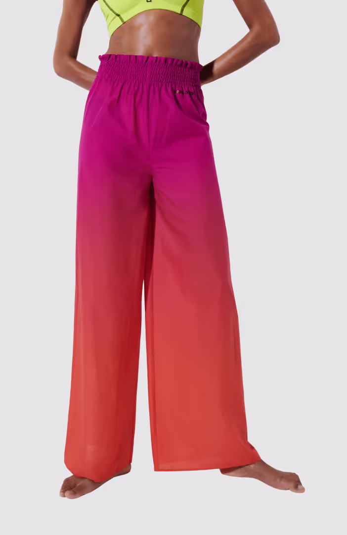 Multicolour Print Pants