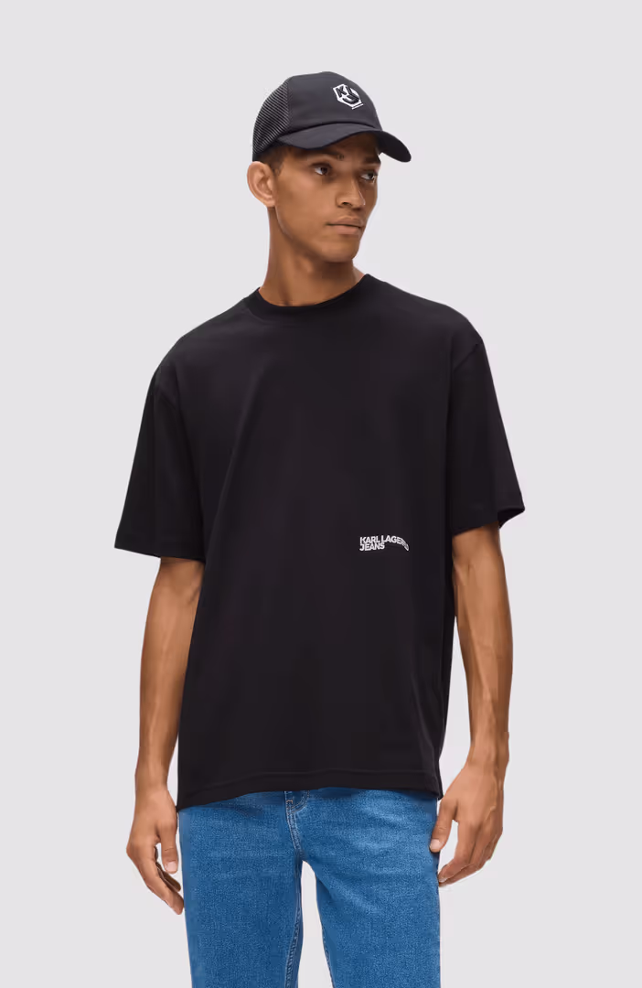 KLJ Relax Ss Monogram Tee