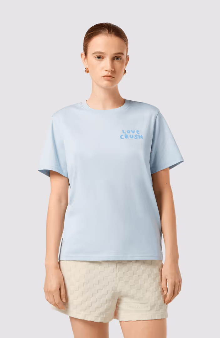 Chest artwork regular fit T-shirt
