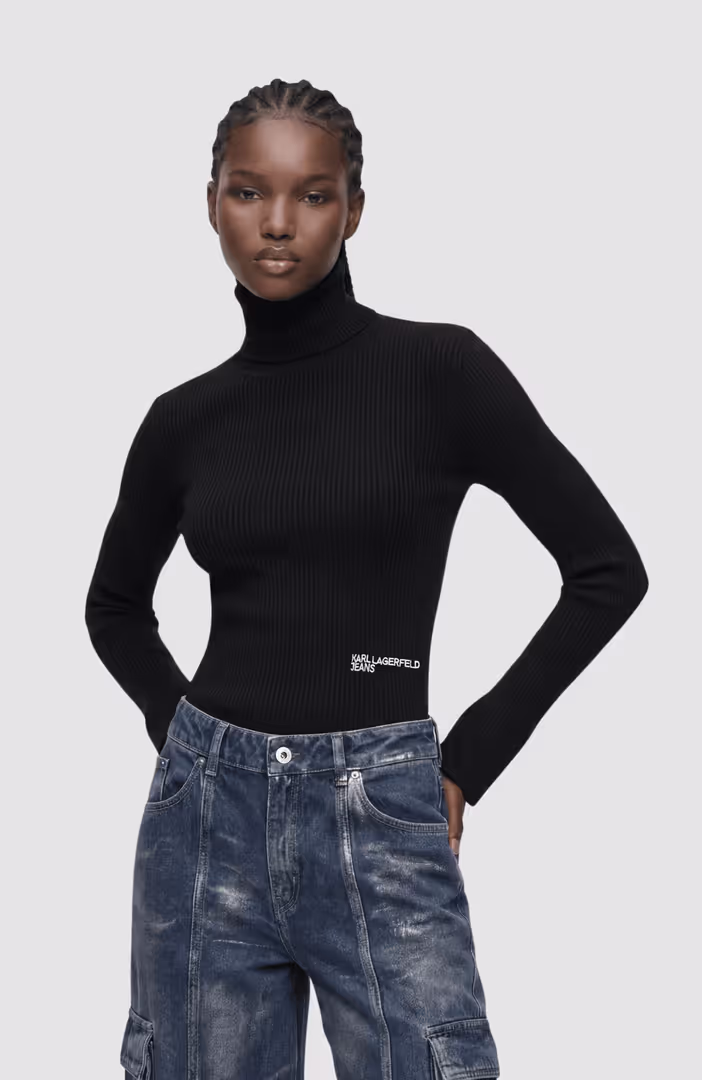 KLJ Knit Lightweight Rollneck