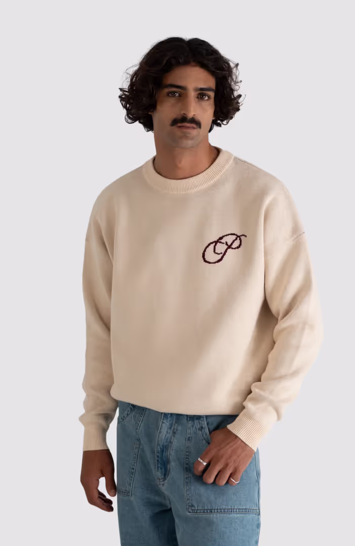 Initial Knit Sweater